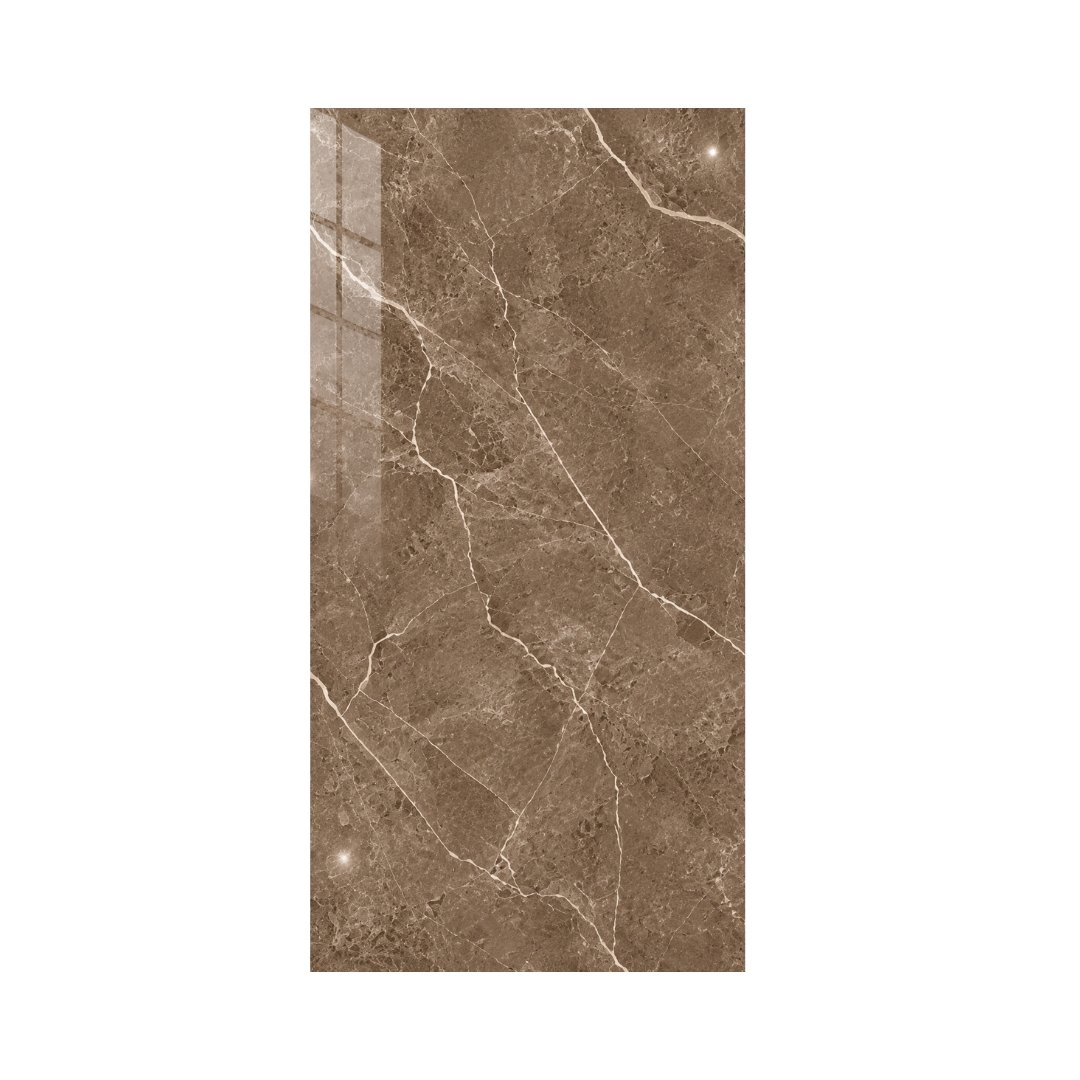 AL Saxone Choco Marble & Stone Kitchen Tiles - My Home Studio
